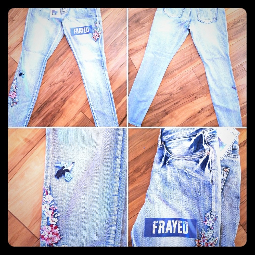 Cropped Jeans